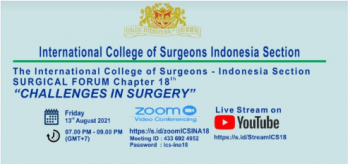Kolegji Ndërkombëtar i Kirurgëve, Seksioni i Indonezisë organizon webinarin “Sfidat në Kirurgji”