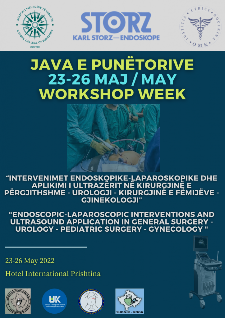 The KCS held successfully its Workshop Week “Endoscopic – Laparoscopic Interventions and Application of Ultrasound in General Surgery – Urology – Pediatric Surgery – Gynecology”