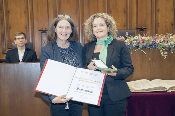 The city of Graz honors Prof. Dr. Lumnije Kqiku with the 